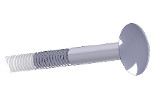 Carriage bolt rendering