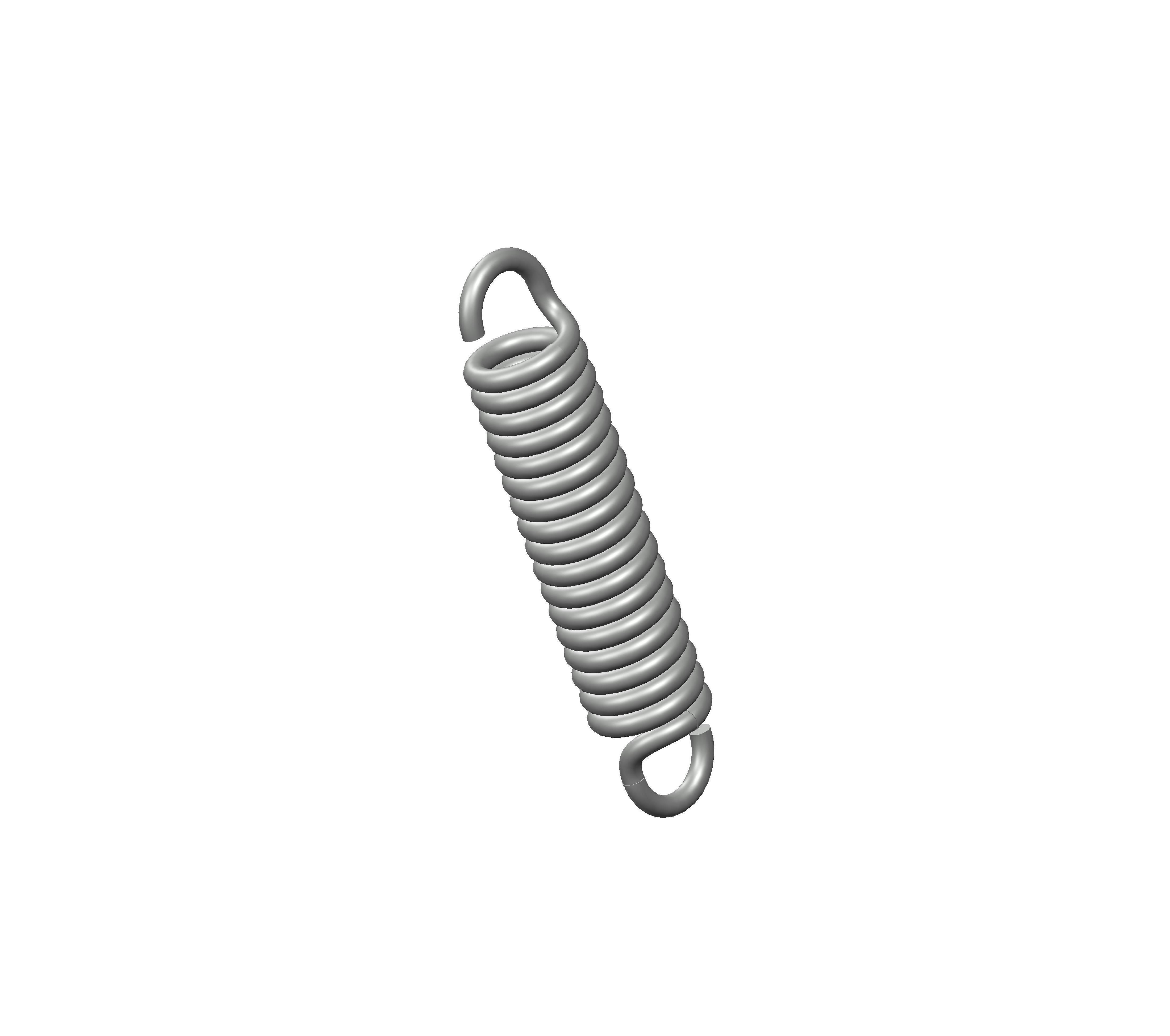 189CS - 3.25 Inch High Carbon Steel Extension Springs | Century…