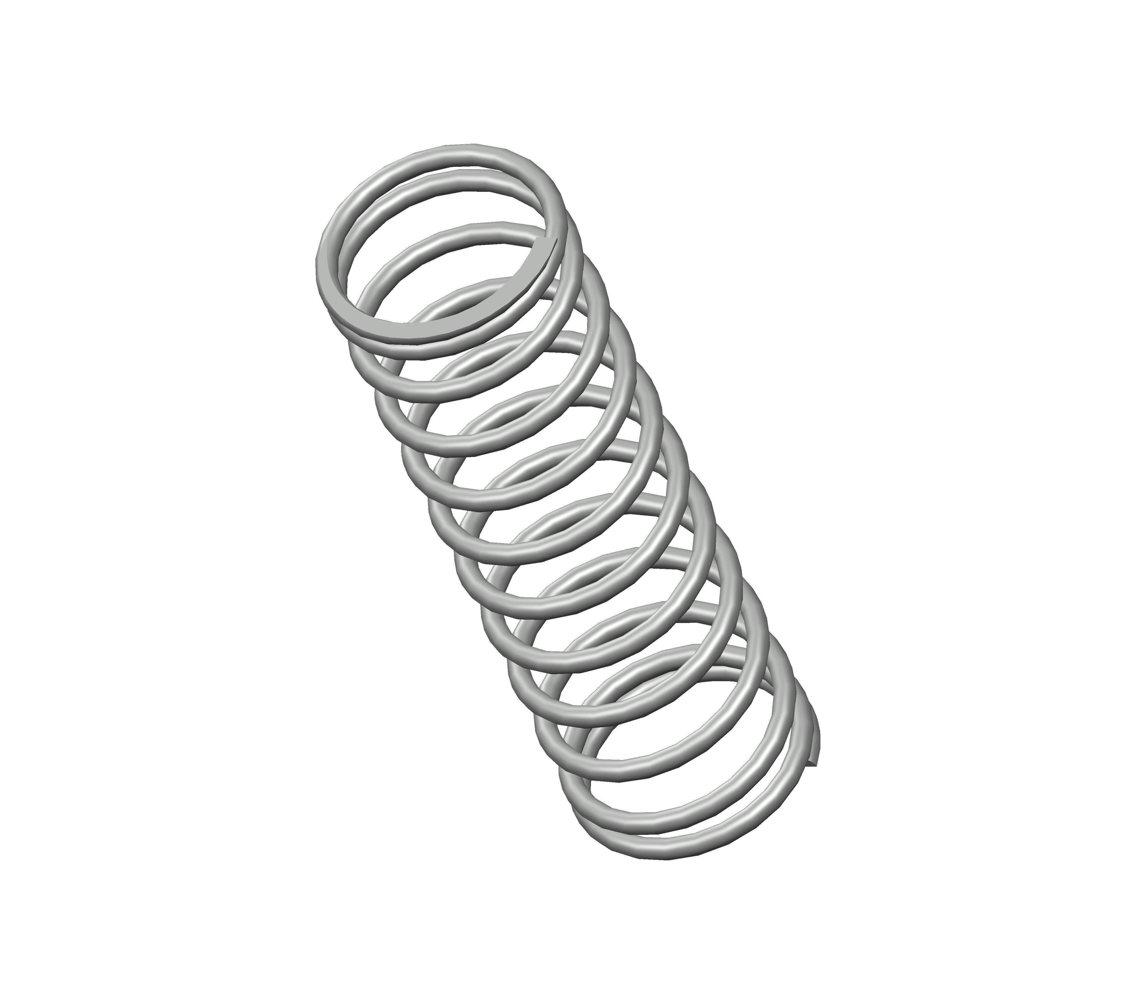 Spring Steel Compression Spring - 3 L | 3351CS | MW Components