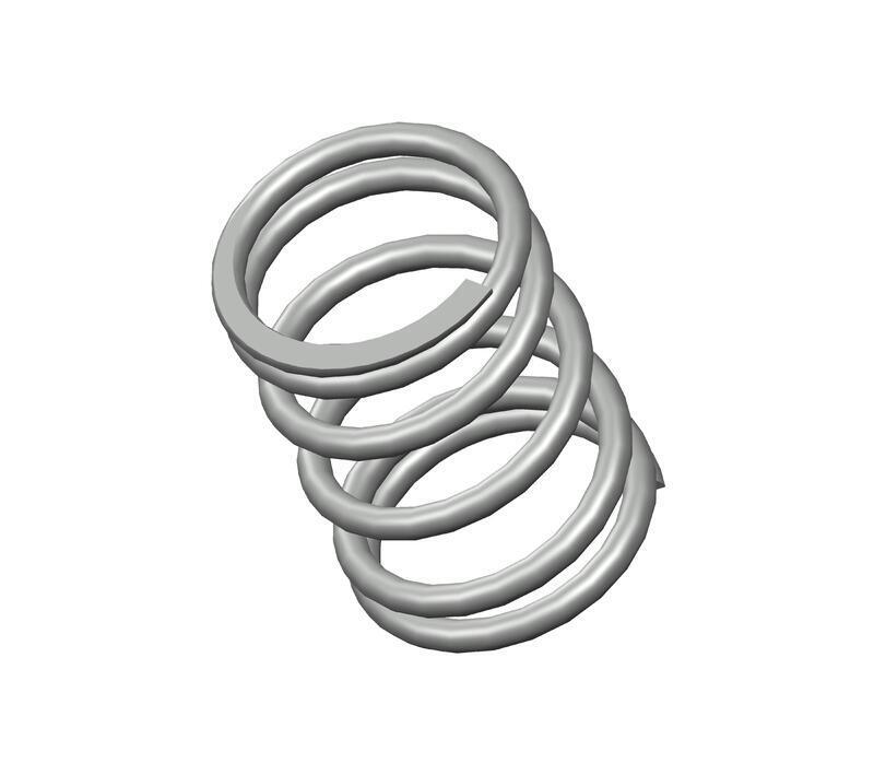 Spring Steel Comp Spring – 1.75 L | 72683CS | MW Components