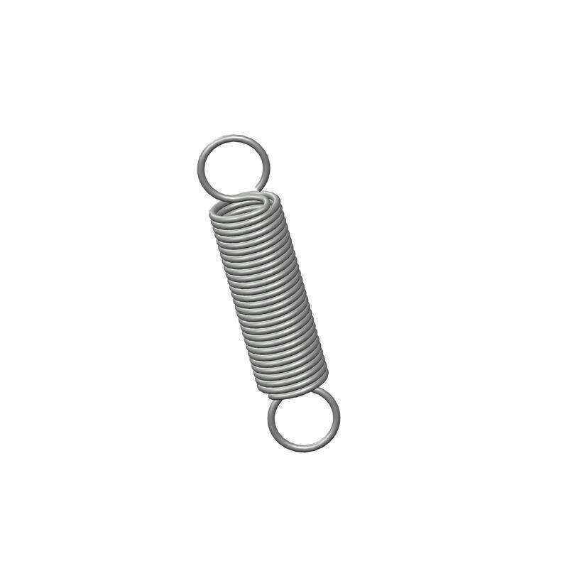 80375CS - 1.38 Inch Music Wire Extension Springs | Century Spring…