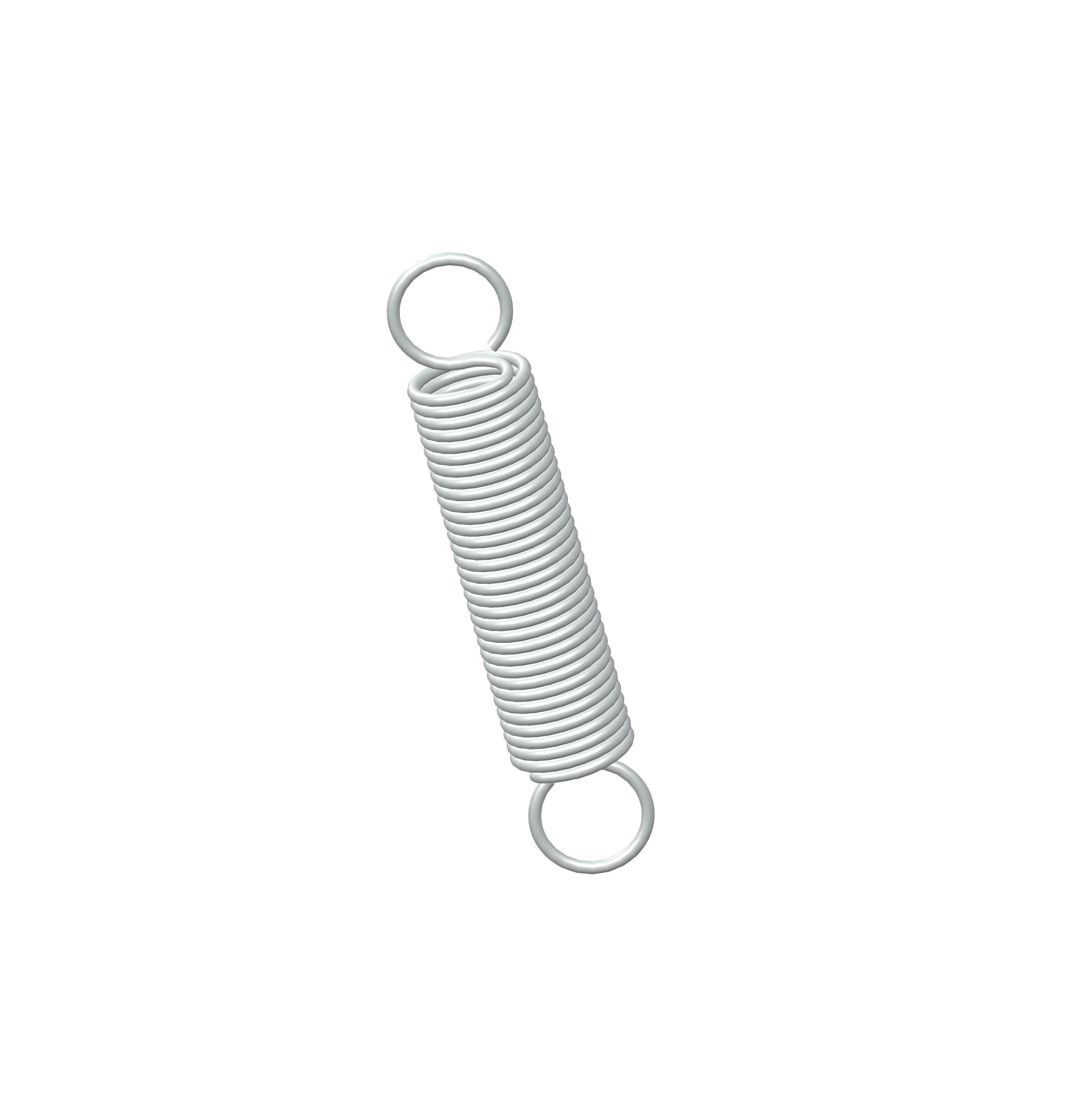 302/304 SS Extension Spring - 1.63