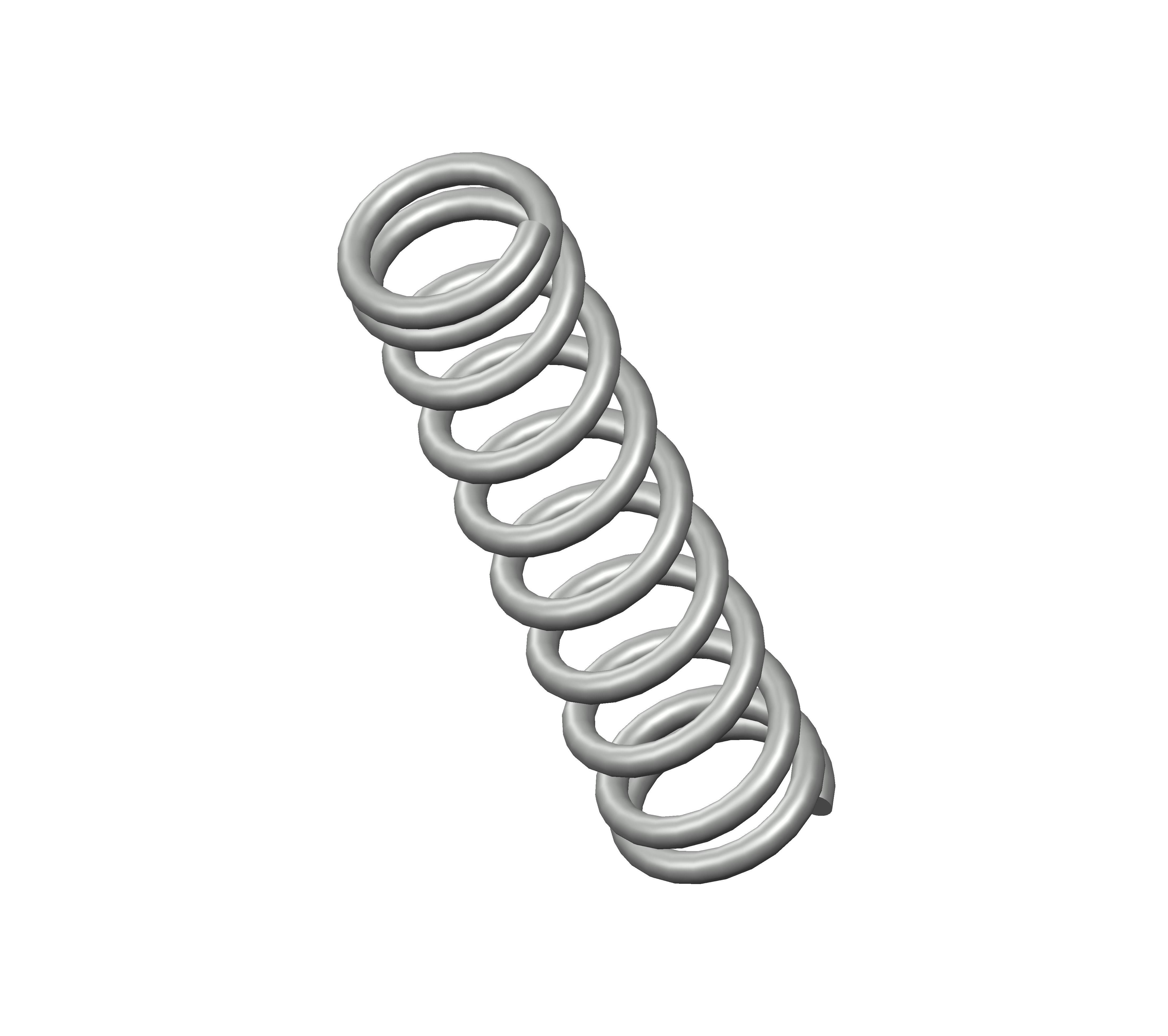 Spring Steel Comp Spring - 0.58 L | XX-38CS | MW Components
