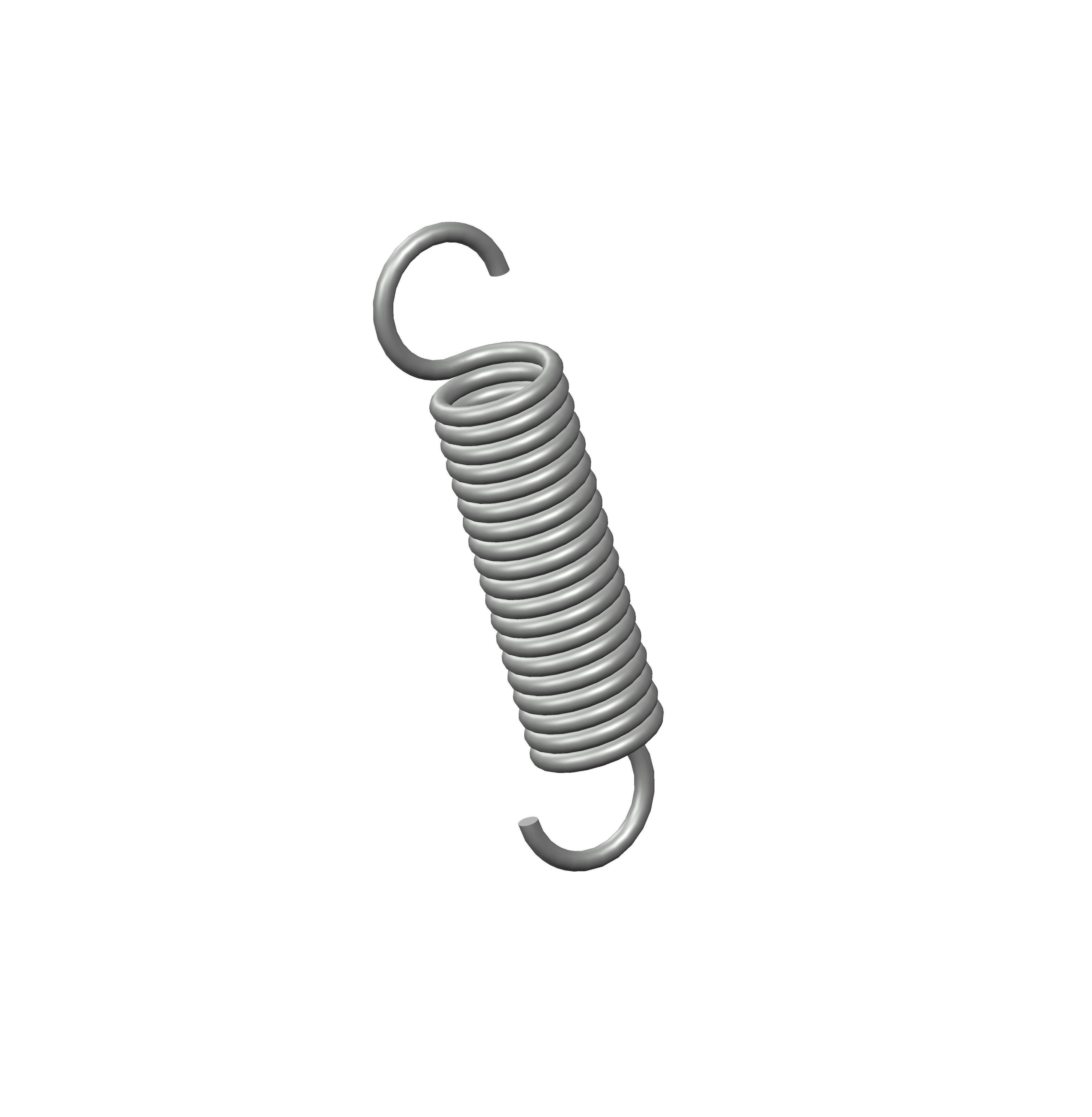 ZZ3-35CS - 1.34 Inch Spring Steel Extension Springs | Century Spring…